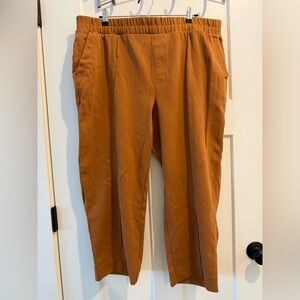 a new day Women's Orange Cropped Pants